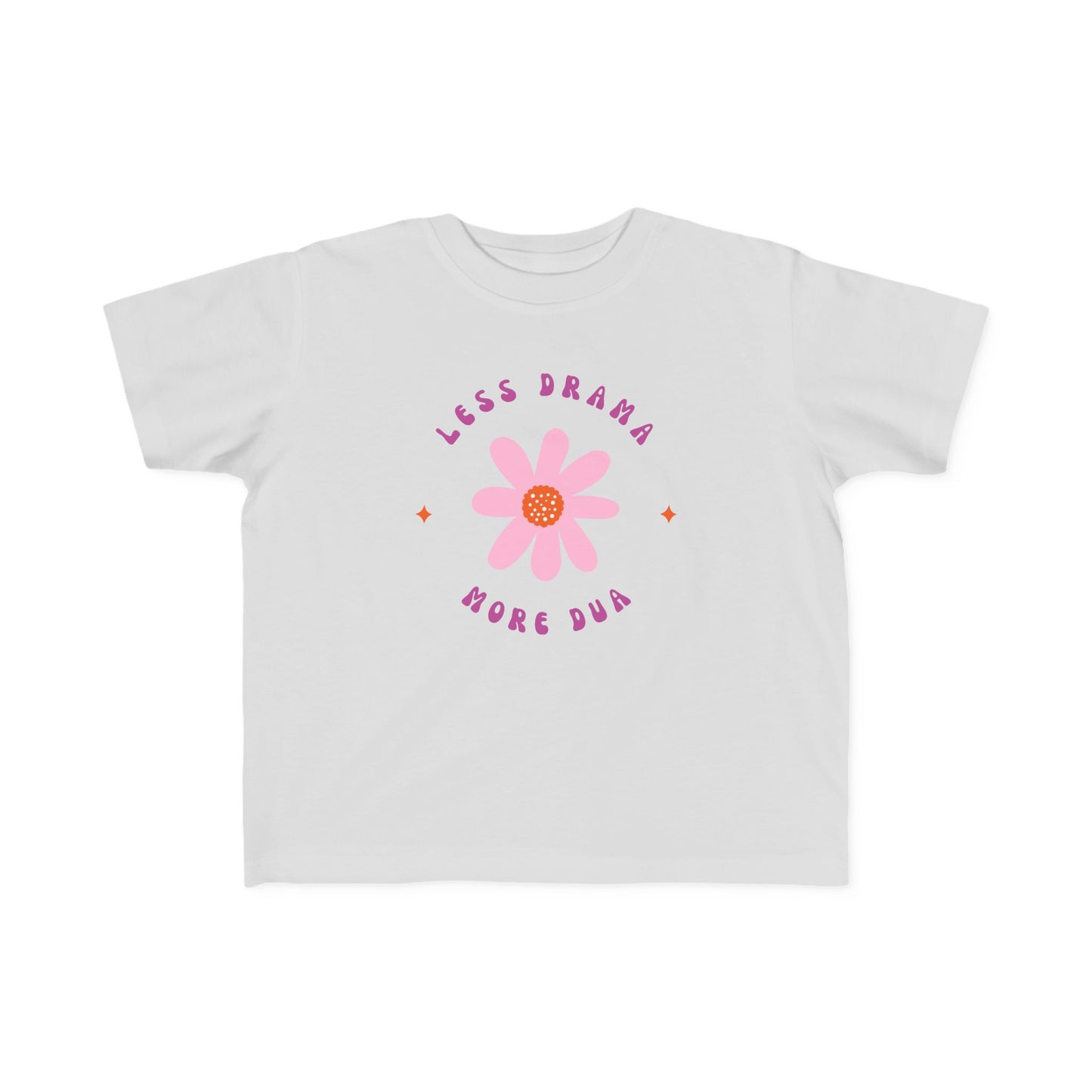 Less Drama More Dua Toddler's Fine Jersey Tee