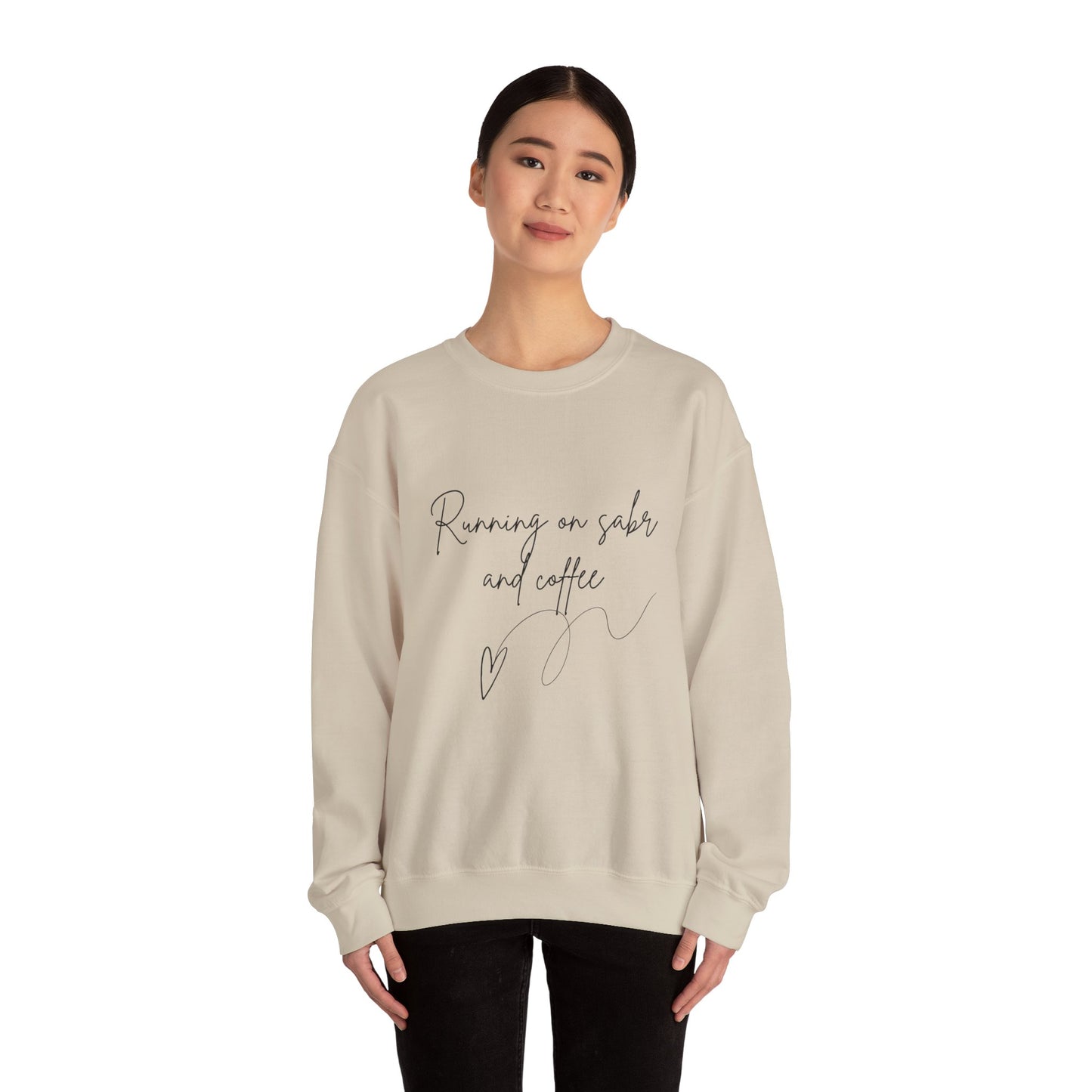 Sabr & Coffee Crewneck Sweatshirt