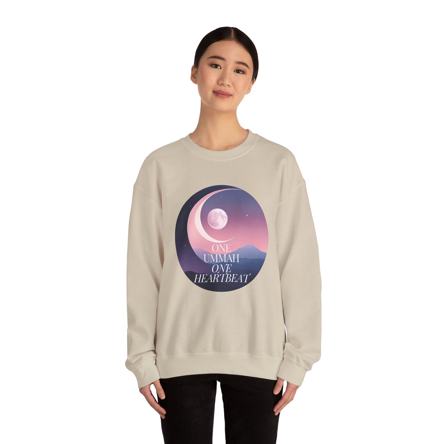 One Ummah Crewneck Sweatshirt