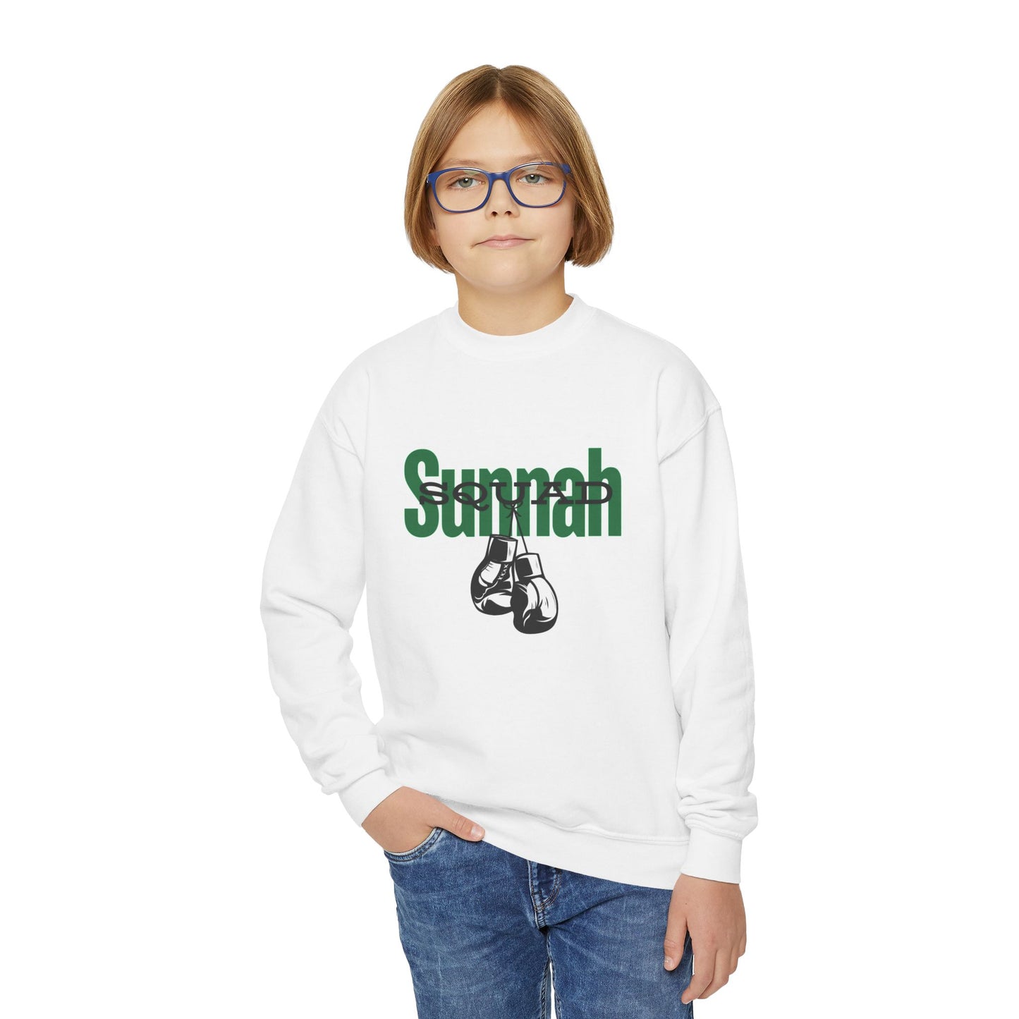 Sunnah Squad Youth Crewneck Sweatshirt