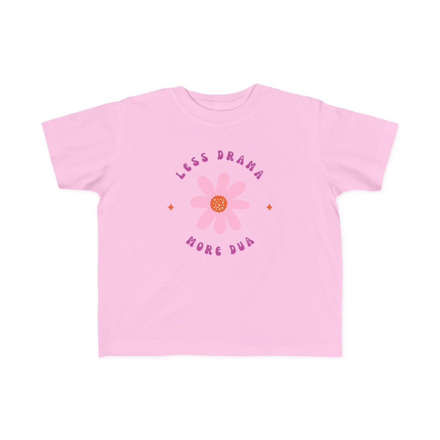 Less Drama More Dua Toddler's Fine Jersey Tee