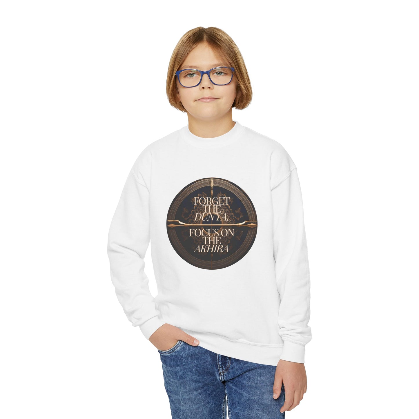 Akhira Youth Crewneck Sweatshirt