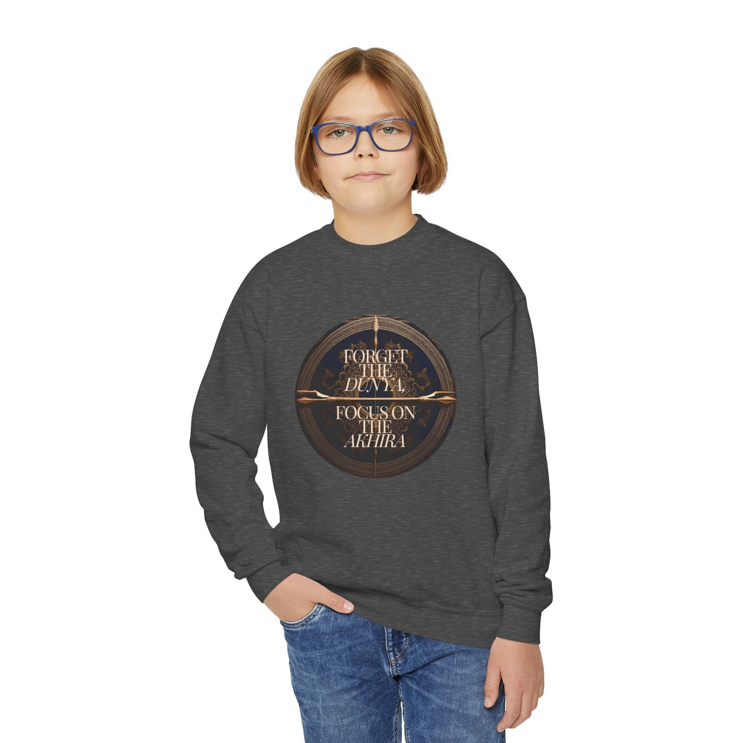 Akhira Youth Crewneck Sweatshirt